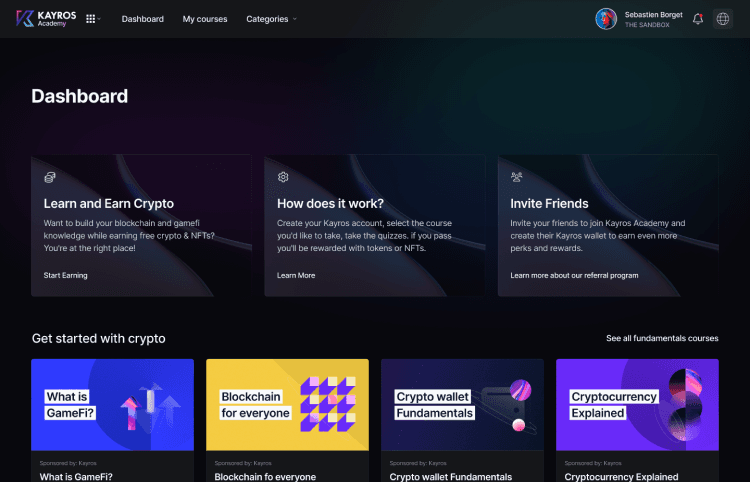 Custom LMS Dashboard