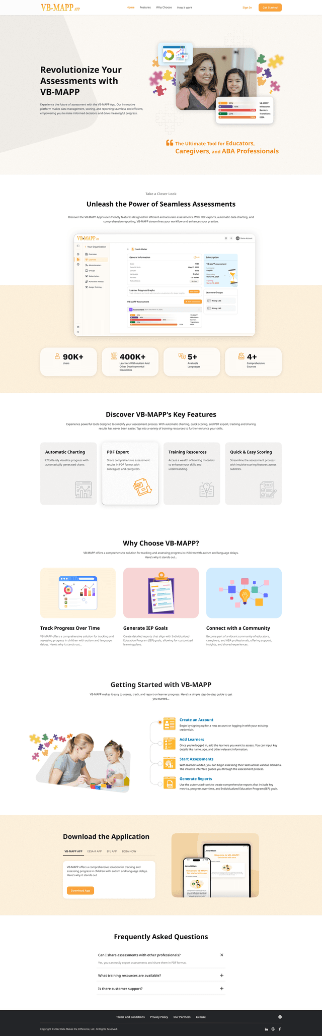 VB-MAPP Homepage